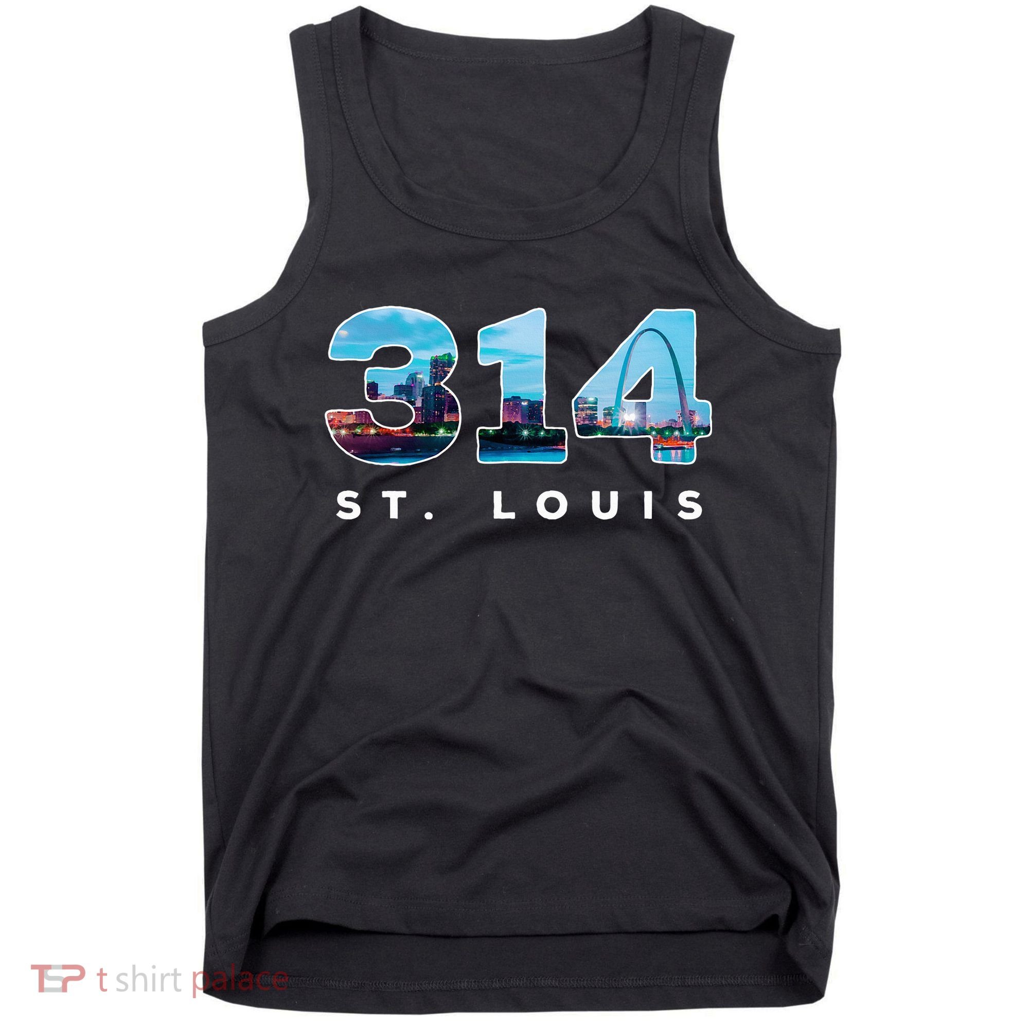 314 Stl Pride St. Louis Area Code Tank Top