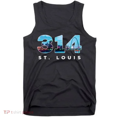 314 Stl Pride St. Louis Area Code Tank Top