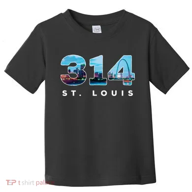 314 Stl Pride St. Louis Area Code Toddler T-Shirt