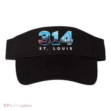 314 Stl Pride St. Louis Area Code Visor