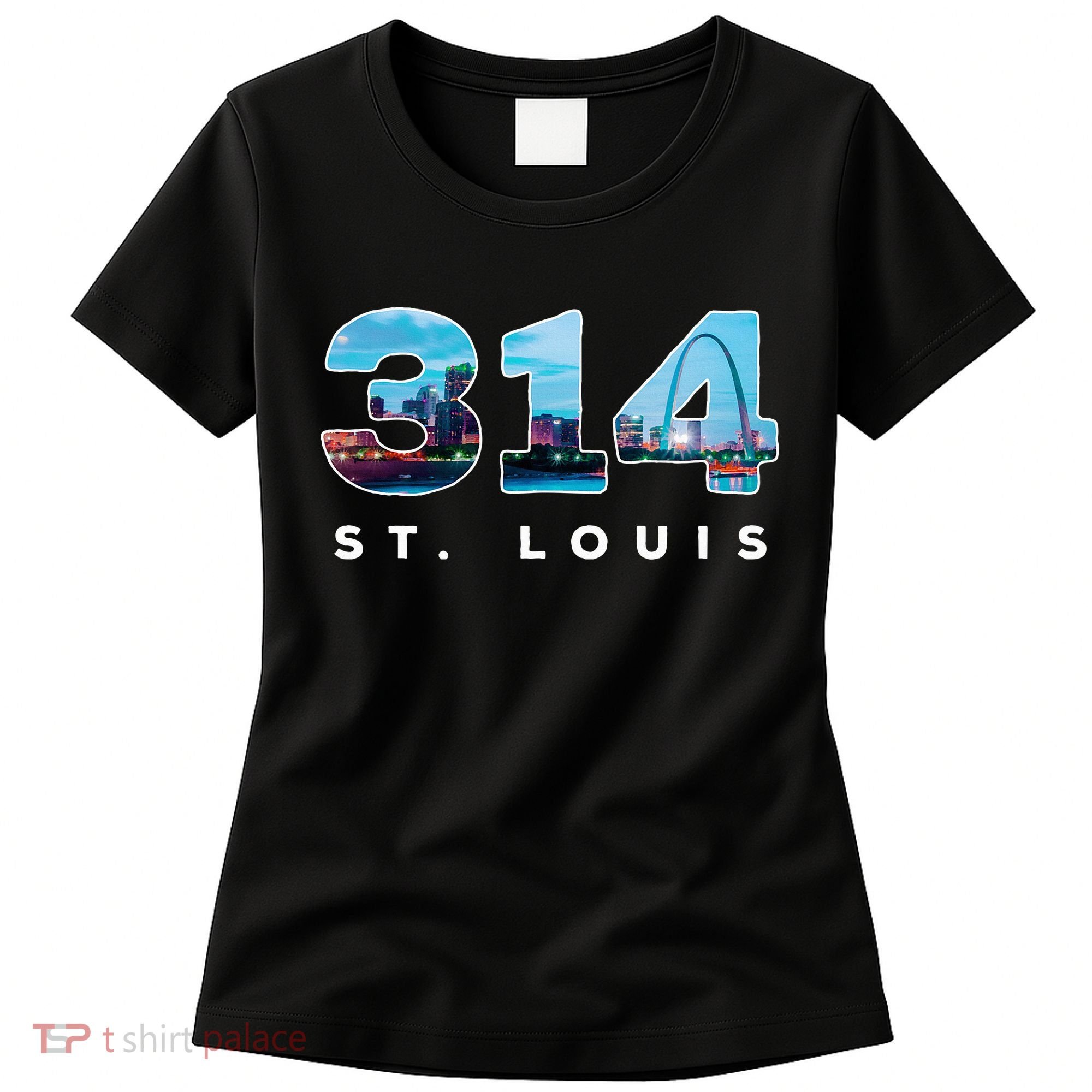 314 Stl Pride St. Louis Area Code Women's T-Shirt