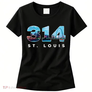 314 Stl Pride St. Louis Area Code Women's T-Shirt