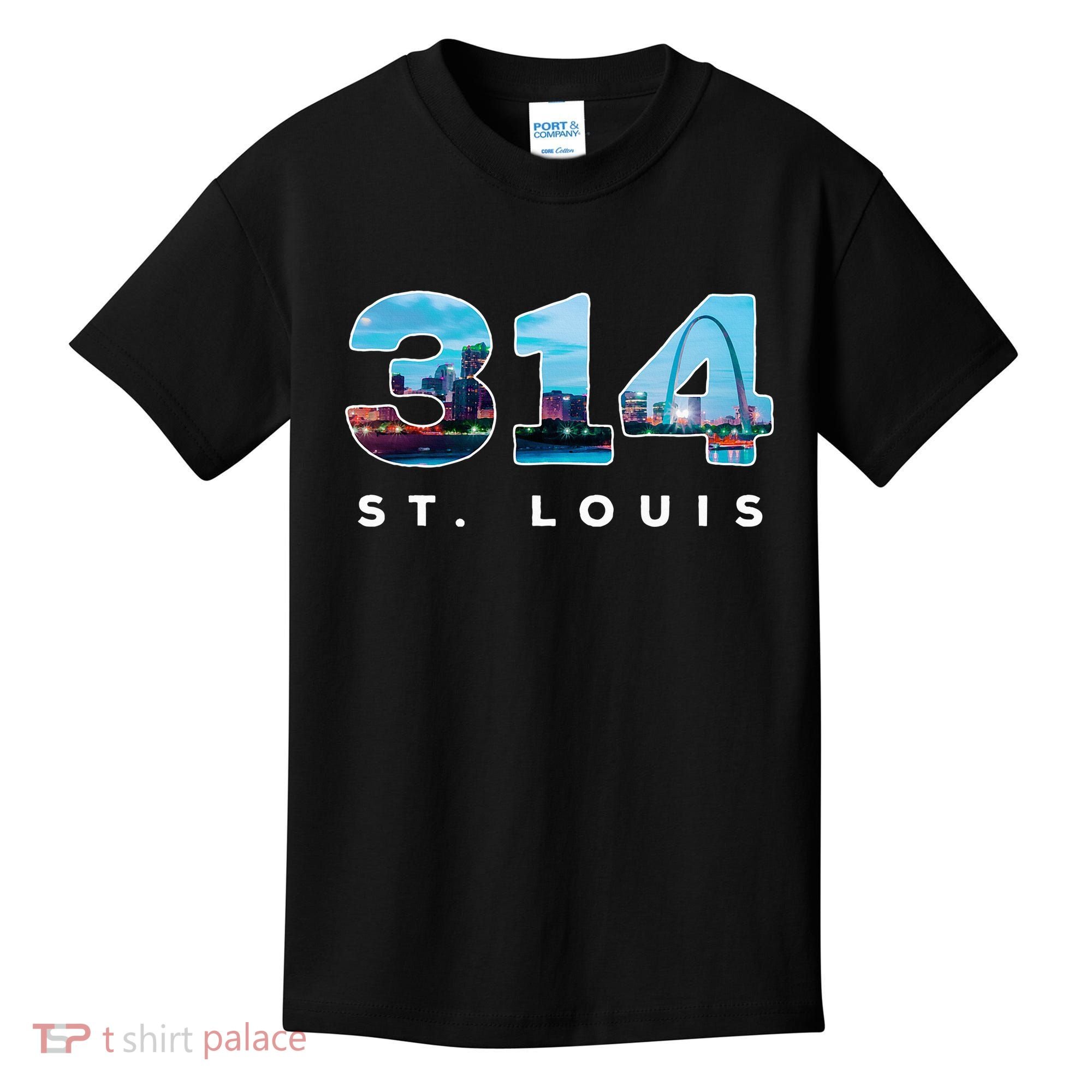 314 Stl Pride St. Louis Area Code Kids T-Shirt