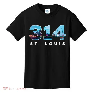 314 Stl Pride St. Louis Area Code Kids T-Shirt