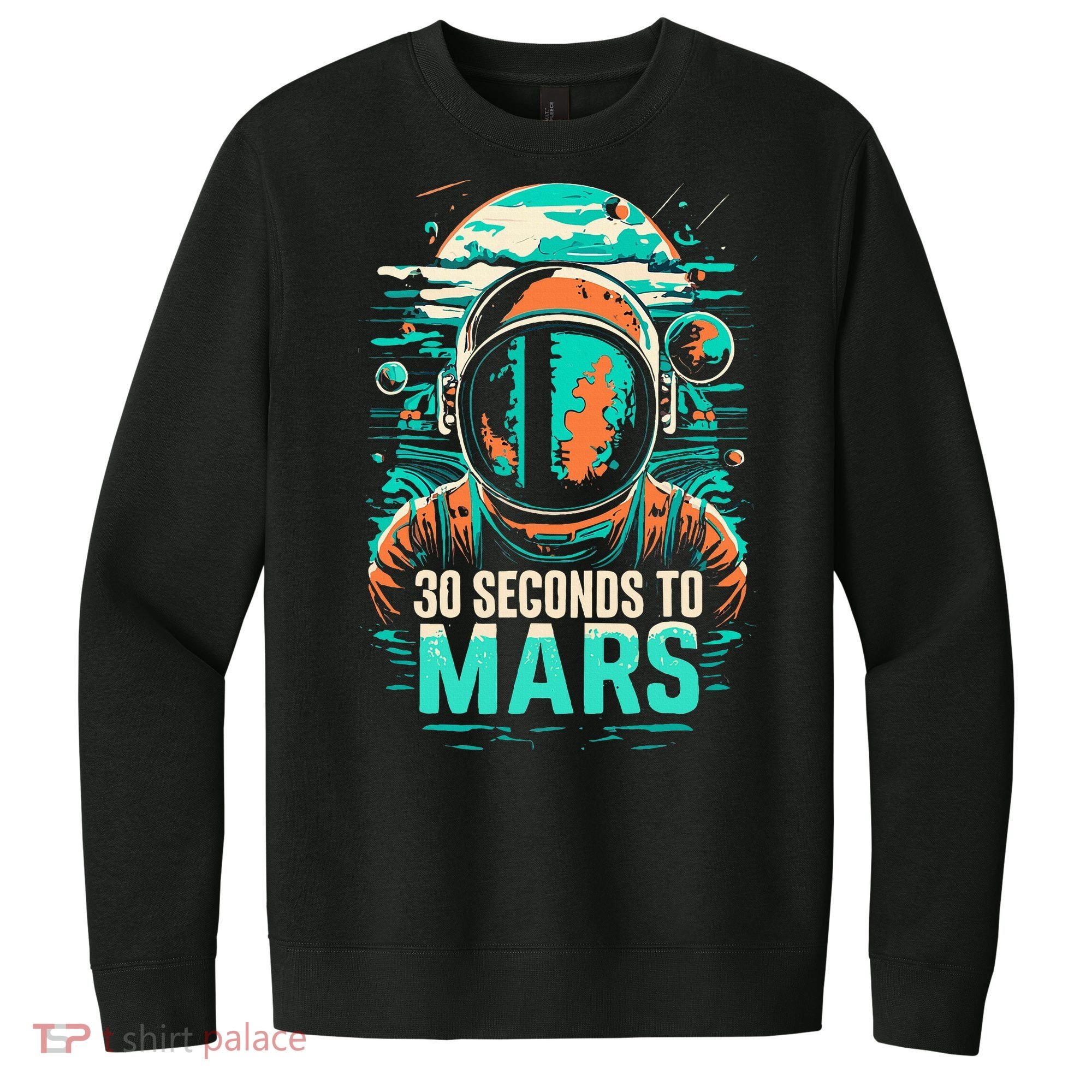 30 Seconds To Mars V.I.T. Fleece Crew Sweatshirt