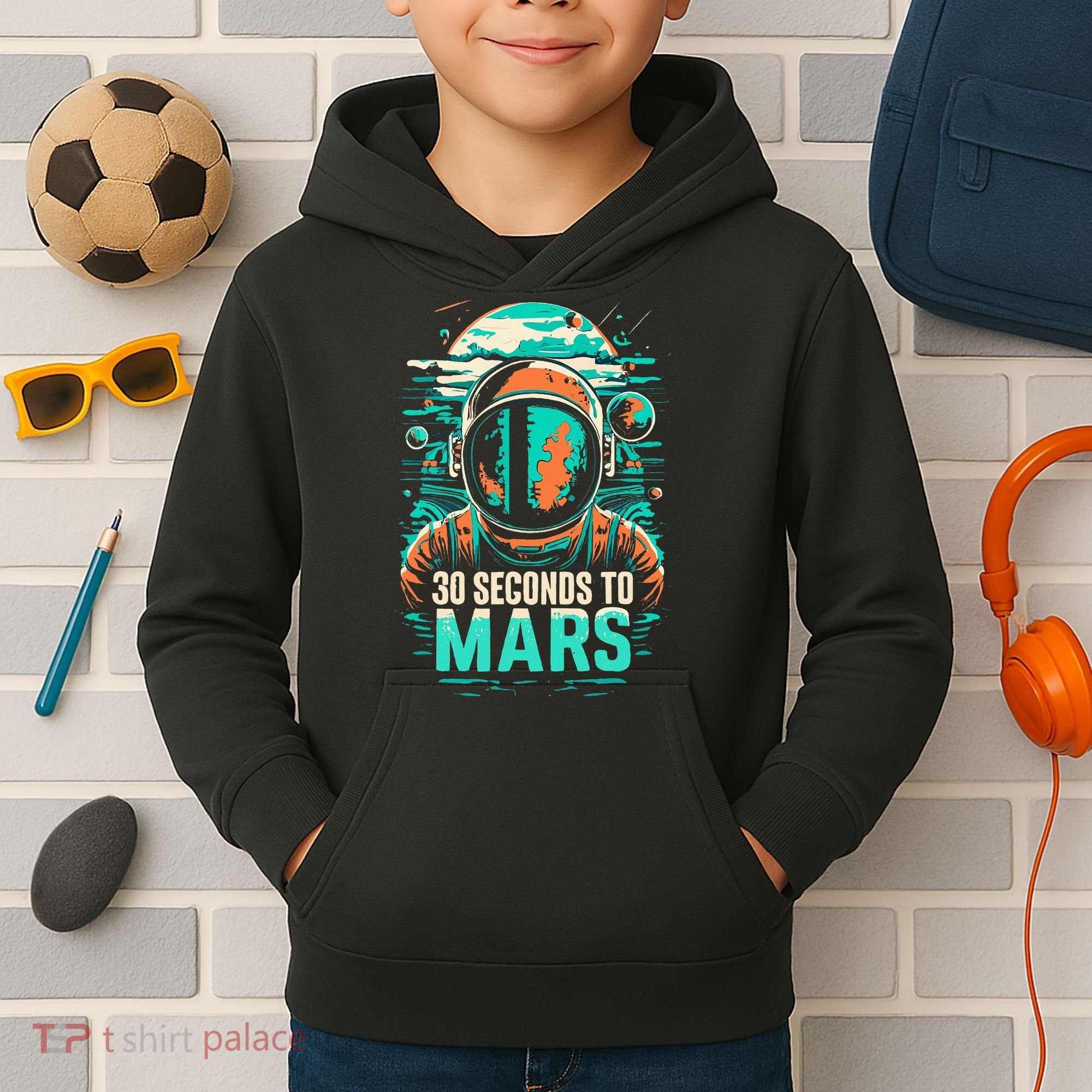 30 Seconds To Mars Kids Hoodie