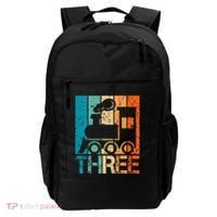 3rd Train Birthday 3 Year Old 3yr Birthday Train Backpack thumb 0