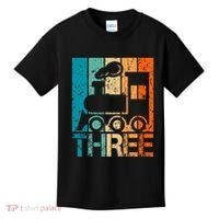 3rd Train Birthday 3 Year Old 3yr Birthday Train Kids T-Shirt thumb 0