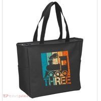 3rd Train Birthday 3 Year Old 3yr Birthday Train Tote Bag thumb 2
