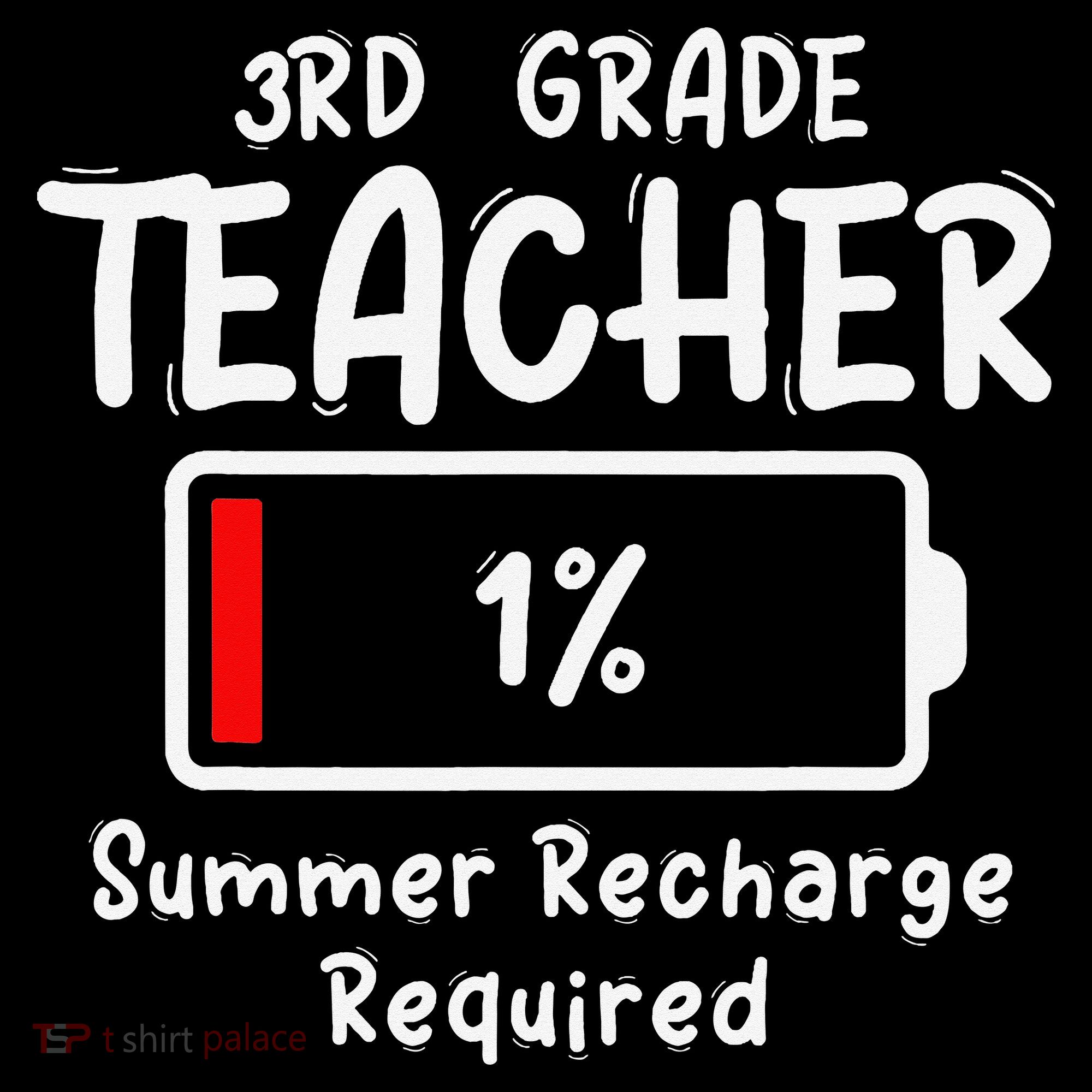 3rd-Grade Teacher Summer Recharge Required Last Day School Bucket Hat