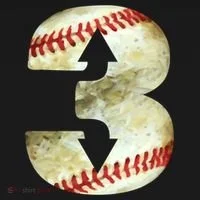 3 Up 3 Down Three Up Three Down Baseball Softball Player Gift Bucket Hat thumb 4