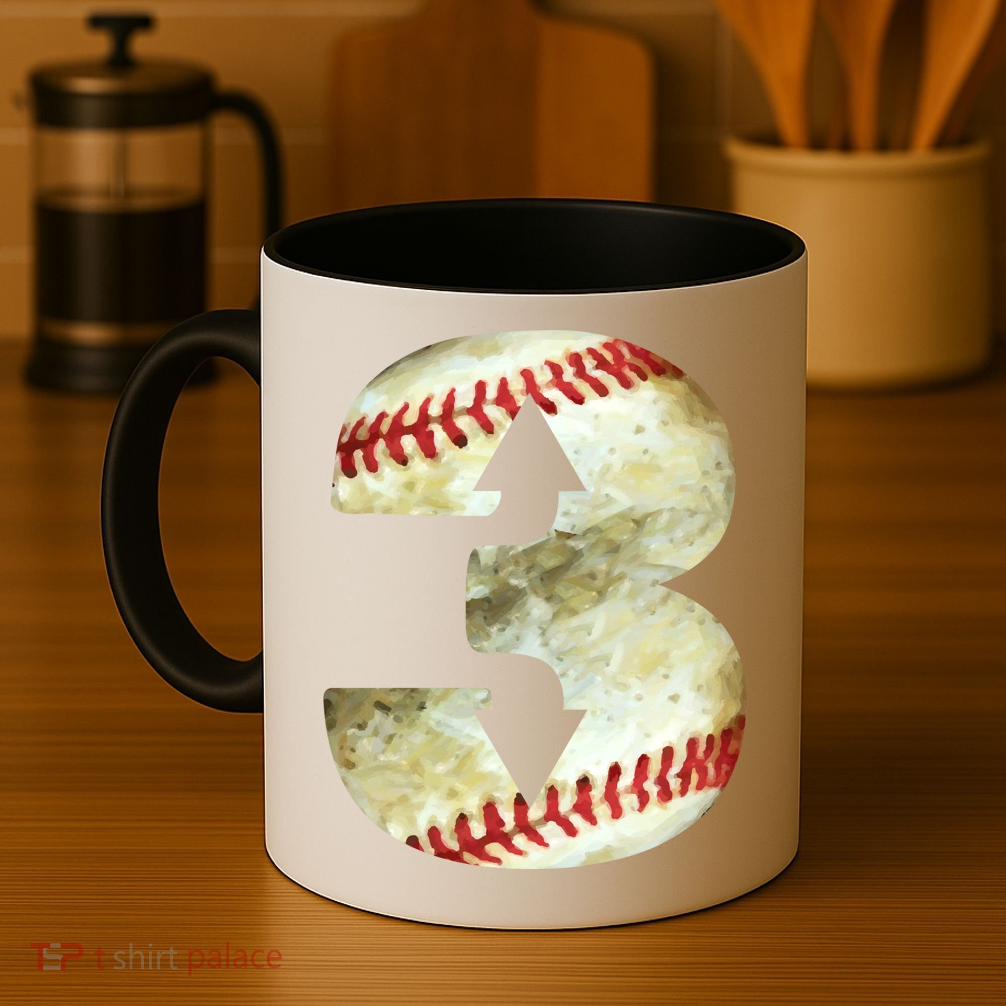 3 Up 3 Down Three Up Three Down Baseball Softball Player Gift Coffee Mug