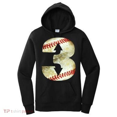 3 Up 3 Down Three Up Three Down Baseball Softball Player Gift Women's Hoodie