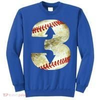 3 Up 3 Down Three Up Three Down Baseball Softball Player Gift Sweatshirt thumb 0