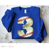 3 Up 3 Down Three Up Three Down Baseball Softball Player Gift Sweatshirt thumb 2