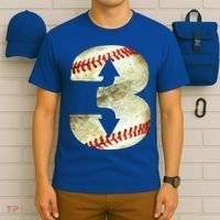 3 Up 3 Down Three Up Three Down Baseball Softball Player Gift T-Shirt thumb 6