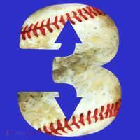 3 Up 3 Down Three Up Three Down Baseball Softball Player Gift Polo thumb 2