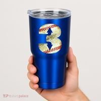 3 Up 3 Down Three Up Three Down Baseball Softball Player Gift Tumbler thumb 2