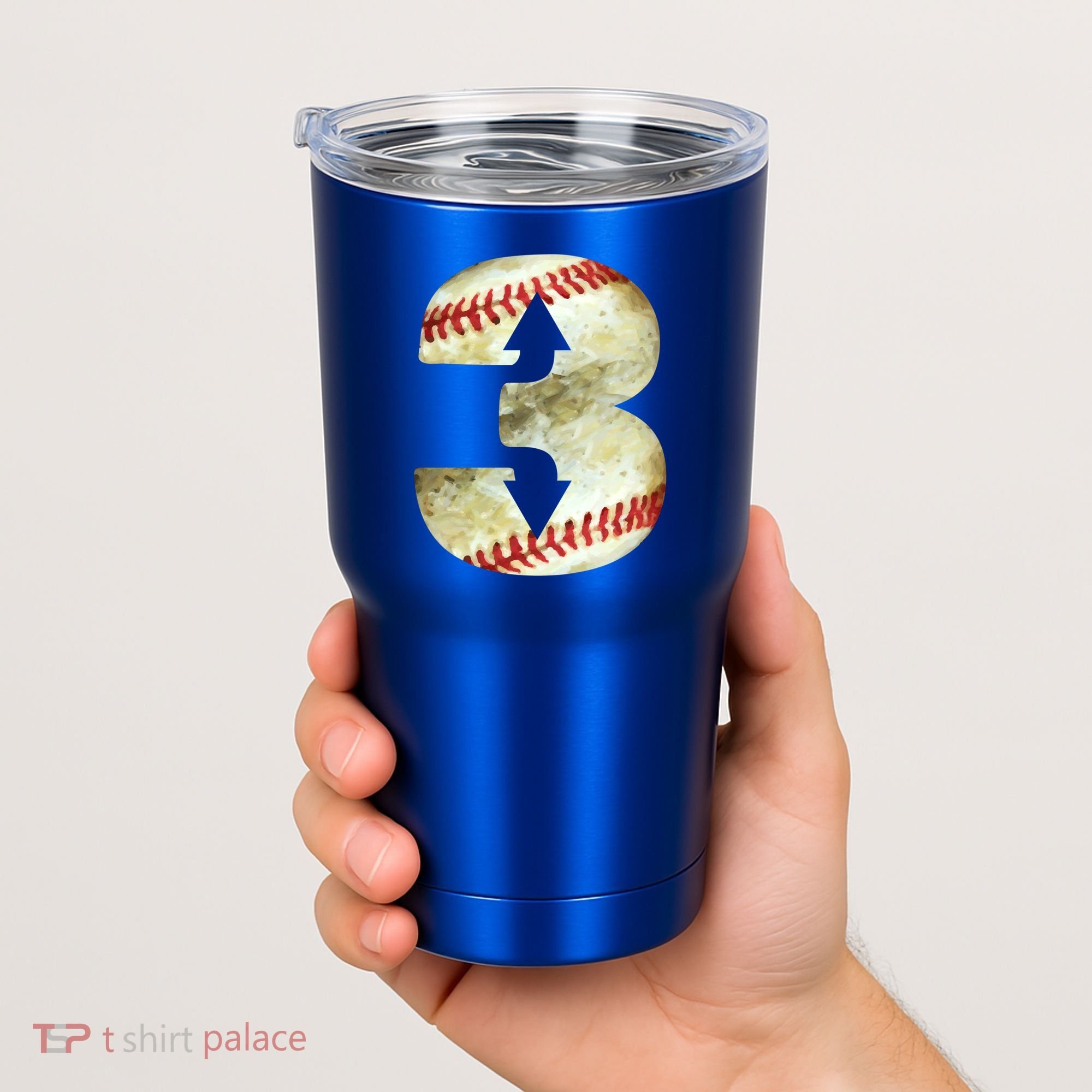 3 Up 3 Down Three Up Three Down Baseball Softball Player Gift Tumbler