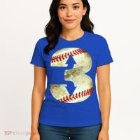 3 Up 3 Down Three Up Three Down Baseball Softball Player Gift Women's T-Shirt thumb 4