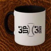 3 Up 3 Down Three Up Three Down Baseball Coffee Mug thumb 2
