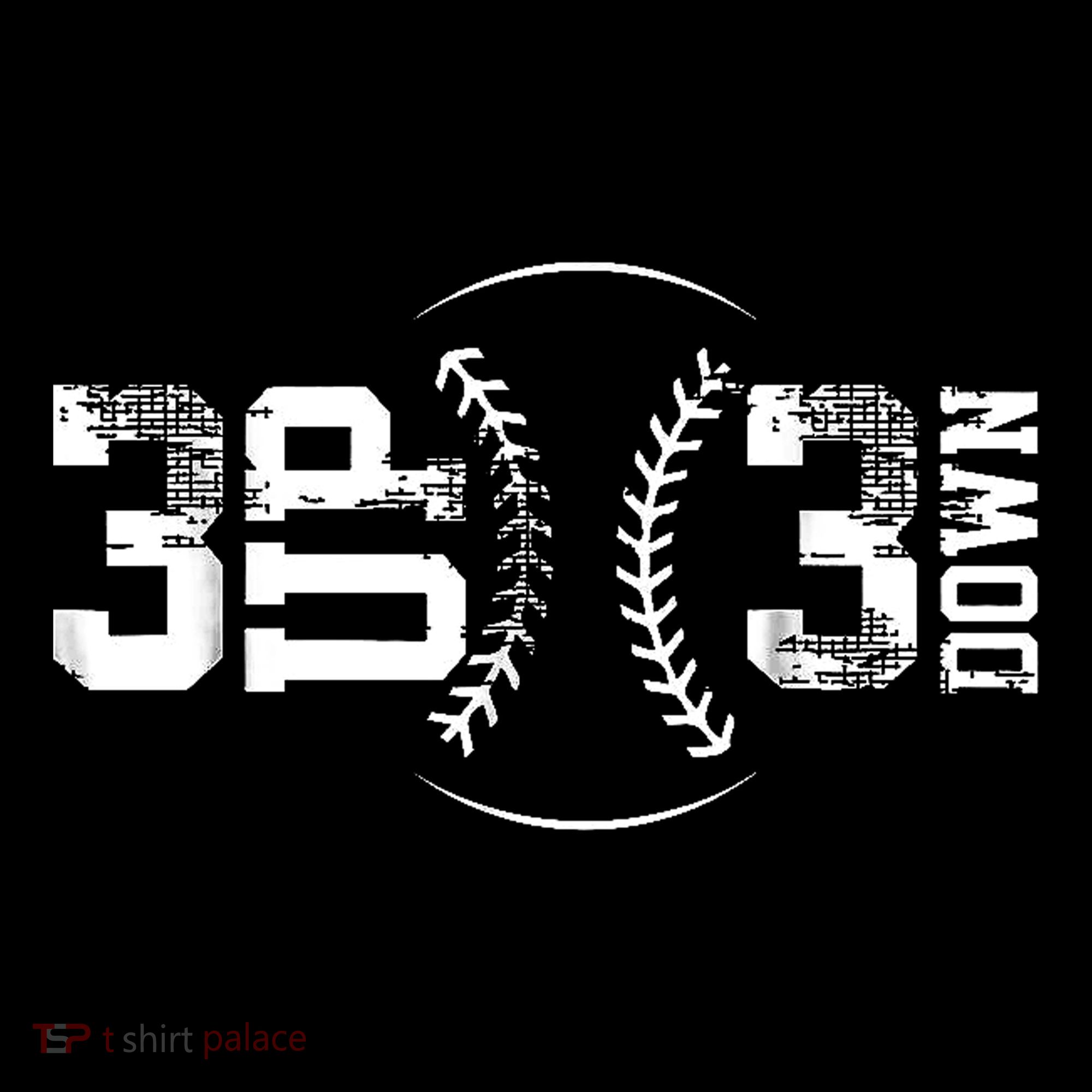3 Up 3 Down Three Up Three Down Baseball Women's Hoodie