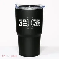 3 Up 3 Down Three Up Three Down Baseball Tumbler thumb 0