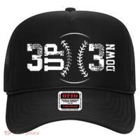 3 Up 3 Down Three Up Three Down Baseball Hat thumb 0