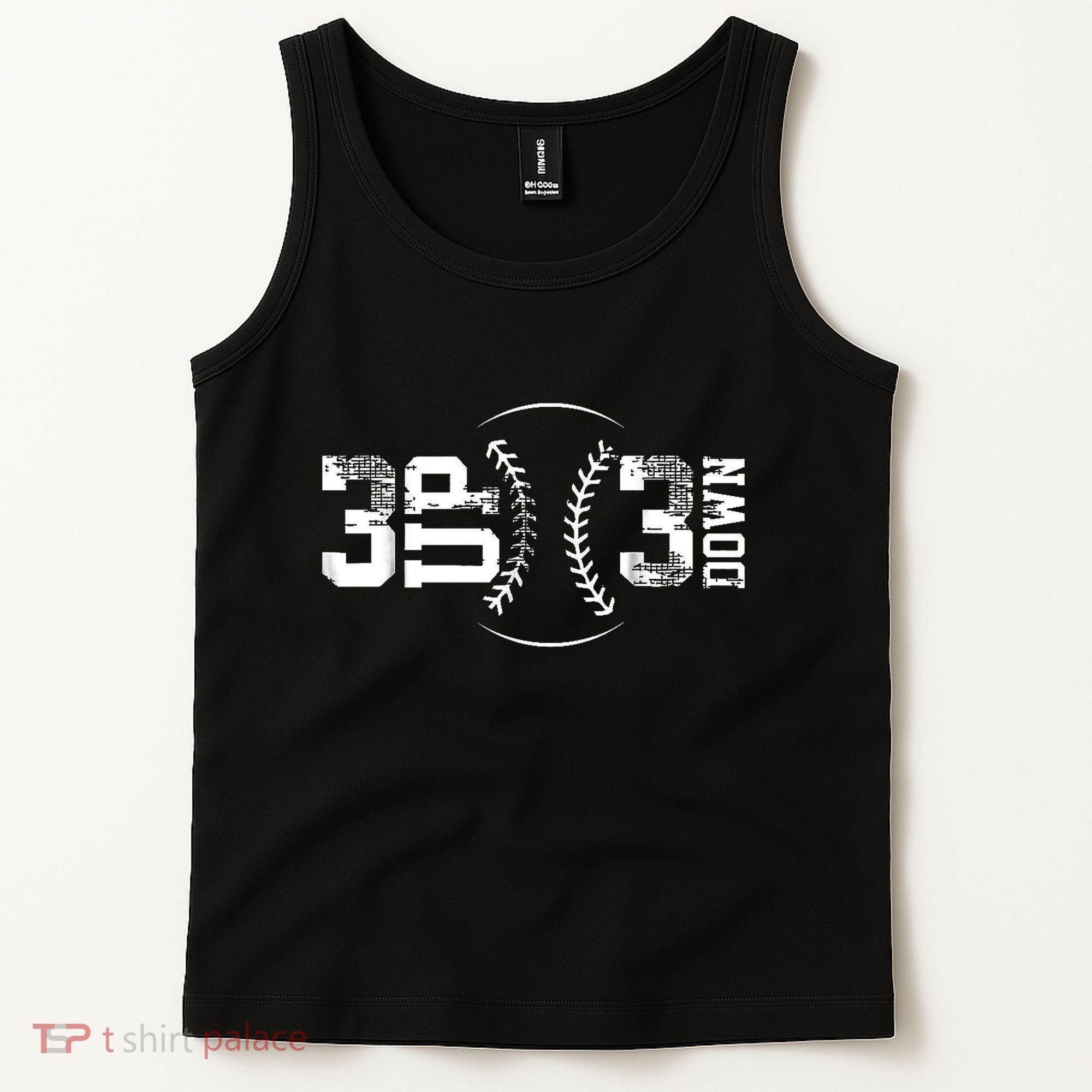 3 Up 3 Down Three Up Three Down Baseball Tank Top