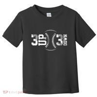 3 Up 3 Down Three Up Three Down Baseball Toddler T-Shirt thumb 0