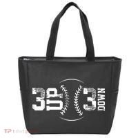 3 Up 3 Down Three Up Three Down Baseball Tote Bag thumb 0