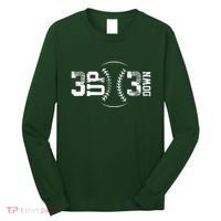3 Up 3 Down Three Up Three Down Baseball Long Sleeve Shirt thumb 0
