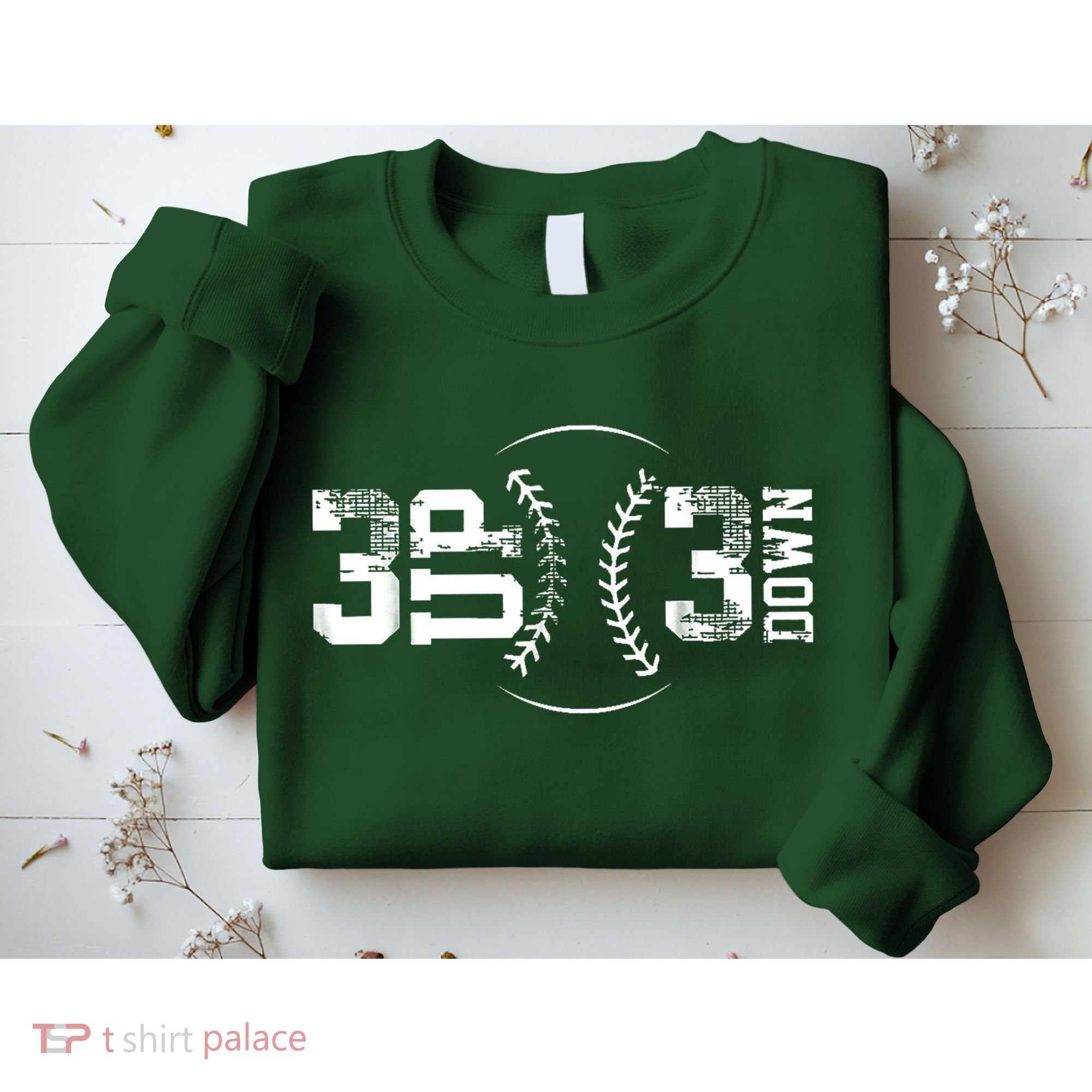 3 Up 3 Down Three Up Three Down Baseball Sweatshirt