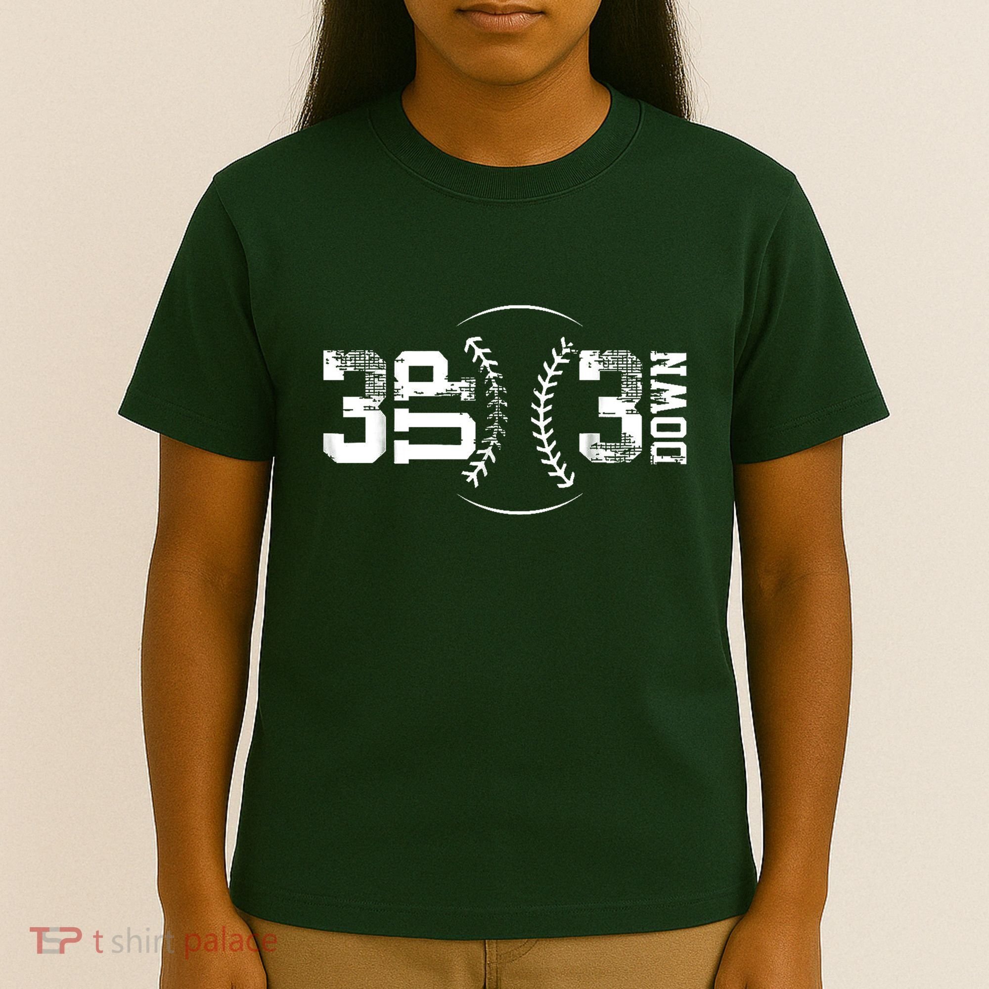 3 Up 3 Down Three Up Three Down Baseball T-Shirt