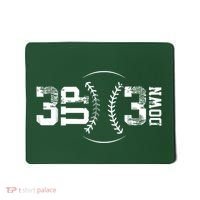 3 Up 3 Down Three Up Three Down Baseball Mousepad thumb 0