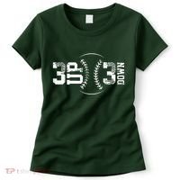 3 Up 3 Down Three Up Three Down Baseball Women's T-Shirt thumb 0