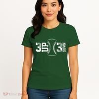 3 Up 3 Down Three Up Three Down Baseball Women's T-Shirt thumb 4
