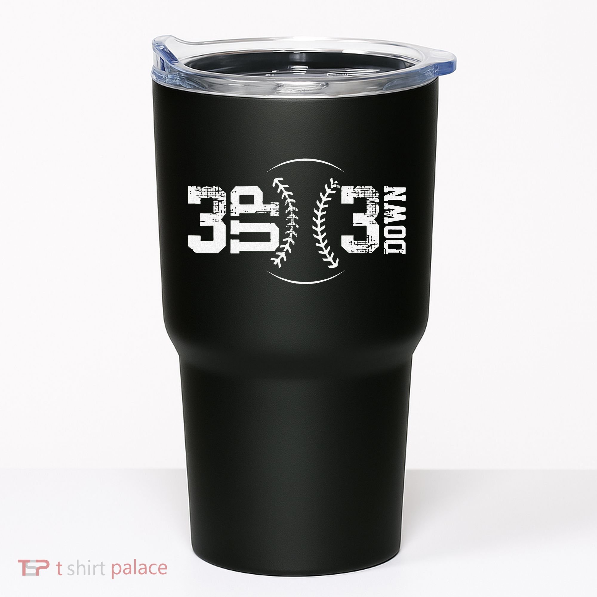 3 Up 3 Down Three Up Three Down Baseball Tumbler