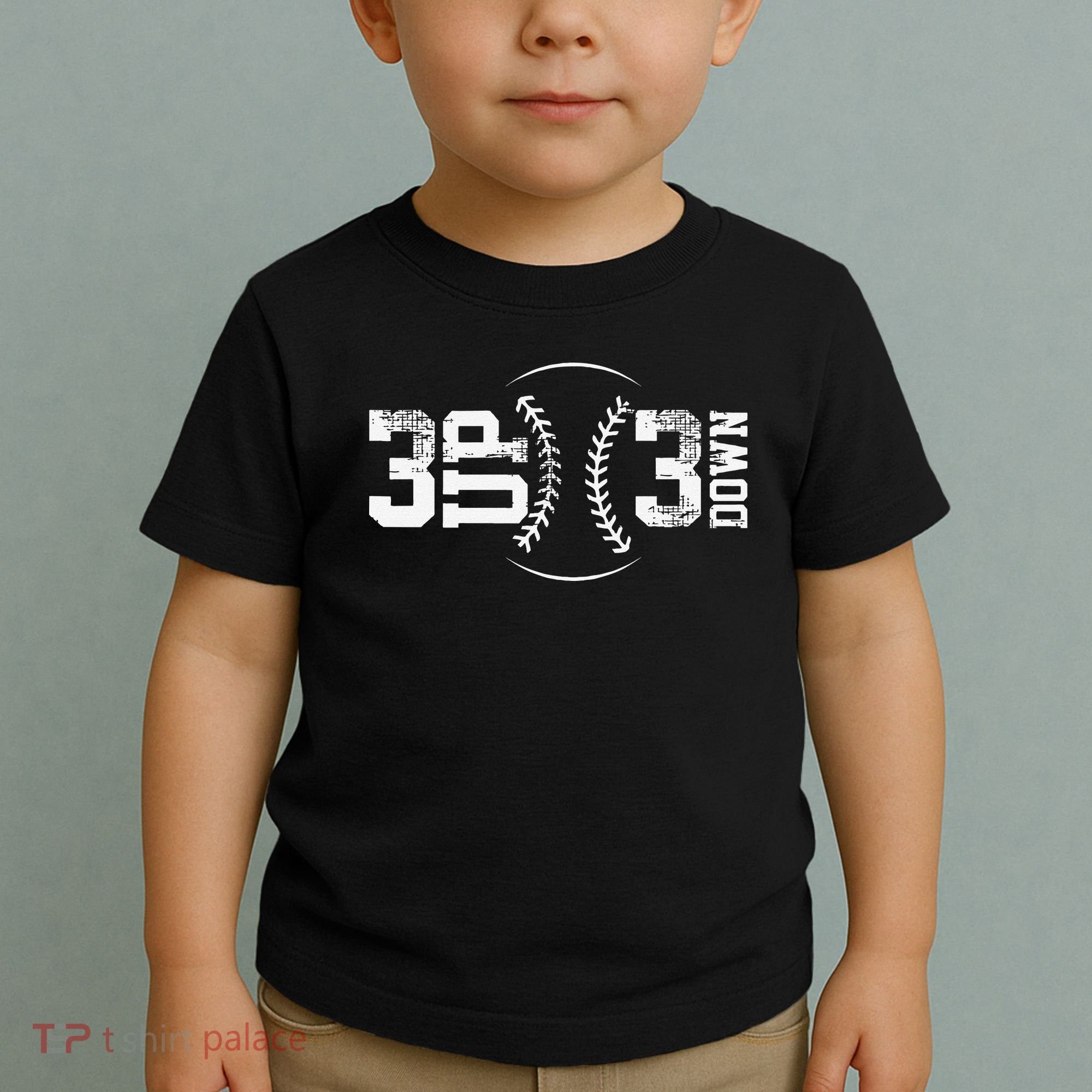 3 Up 3 Down Three Up Three Down Baseball Toddler T-Shirt
