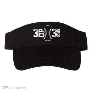 3 Up 3 Down Three Up Three Down Baseball Visor