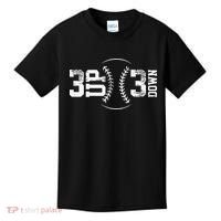 3 Up 3 Down Three Up Three Down Baseball Kids T-Shirt thumb 0