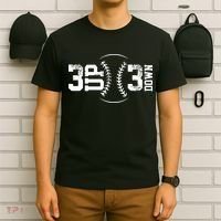 3 UP 3 Down Baseball T-Shirt thumb 6