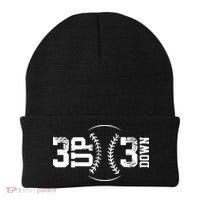 3 UP 3 Down Baseball Beanie thumb 0