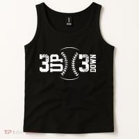 3 UP 3 Down Baseball Tank Top thumb 2