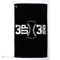 3 UP 3 Down Baseball Golf Towel thumb 0