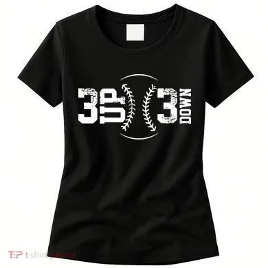 3 UP 3 Down Baseball Women's T-Shirt