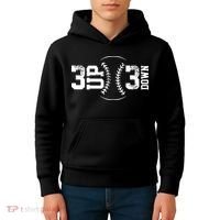 3 UP 3 Down Baseball Kids Hoodie thumb 4