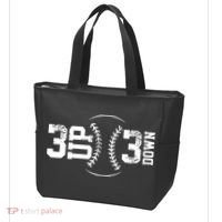 3 UP 3 Down Baseball Tote Bag thumb 3