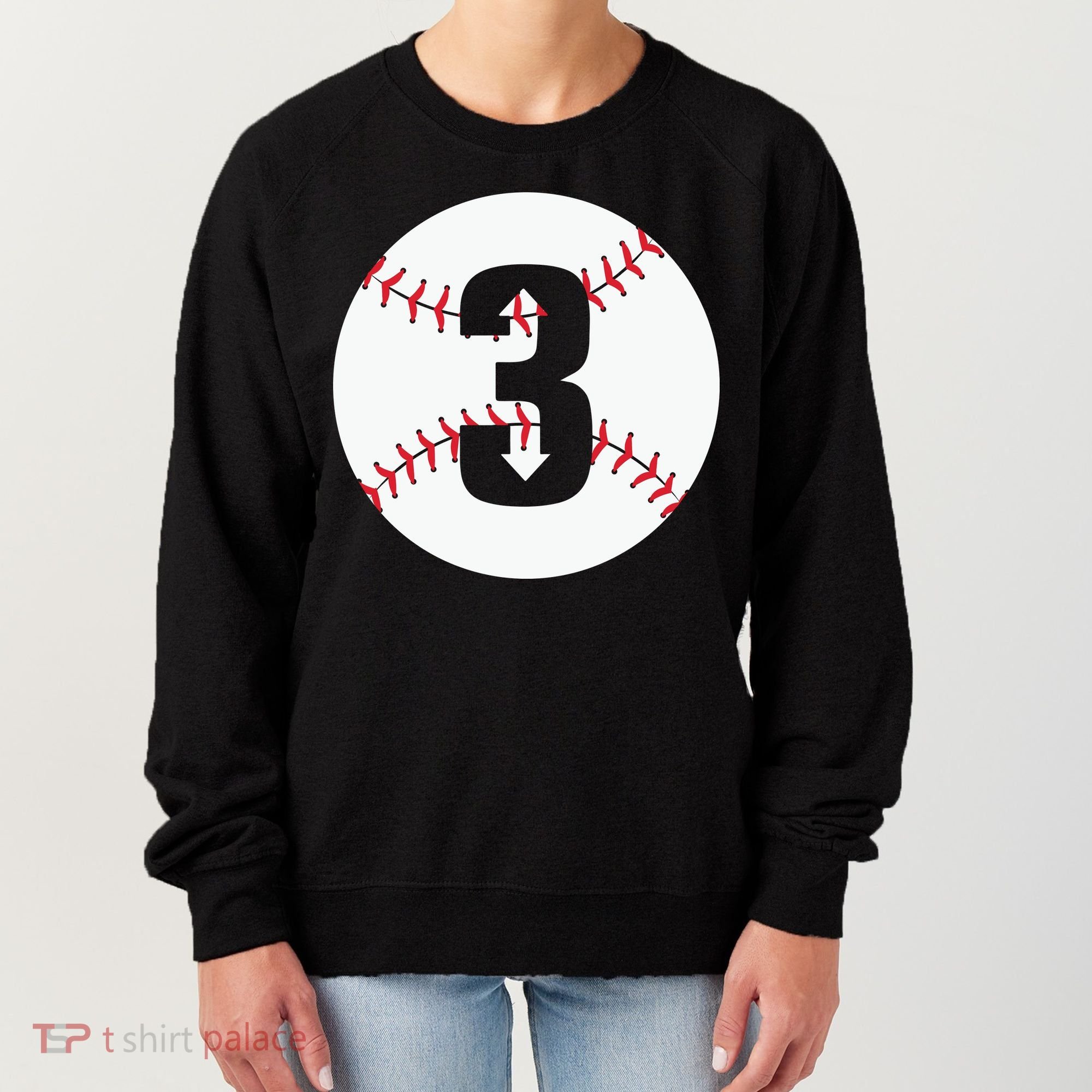 3 UP 3 Down Baseball Gift For Player Sport Team Women's Sweatshirt