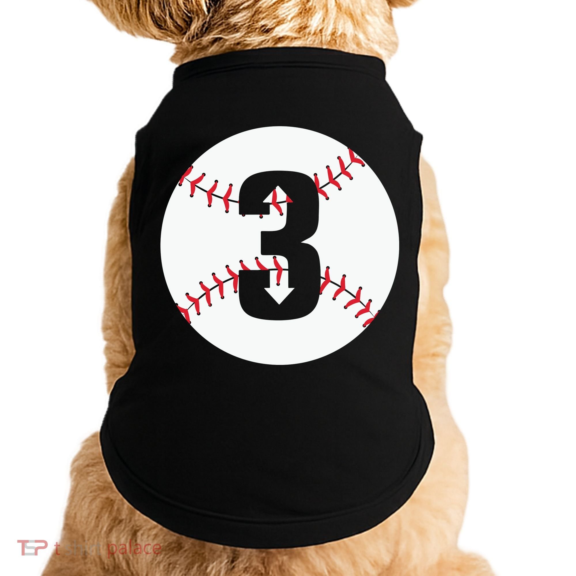 3 UP 3 Down Baseball Gift For Player Sport Team Doggie Tank
